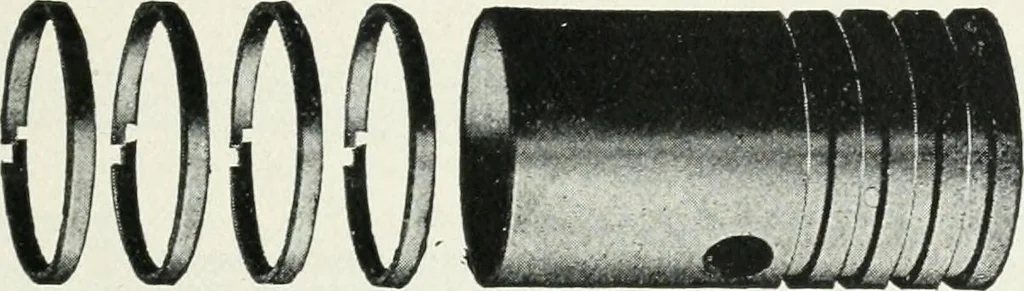 An illustration from The modern gas tractor, its construction, utility, operation and repair: a practical treatise defining every branch of up-to-date gas tractor engineering, driving and maintenance in a non-technical manner. Considers fully all types of power plants and their components, methods of drive and speed changing mechanisms. Describes design and construction as well as practical application of tractors in the field, 1919, leaf 144