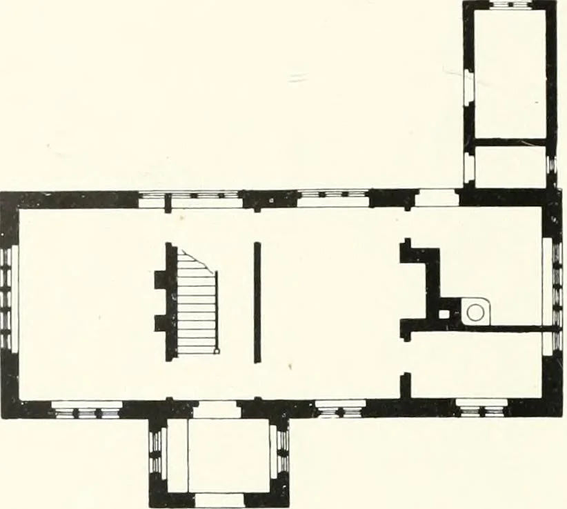 An illustration from The modern home; a book of British domestic architecture for moderate incomes; a companion volume to "The British home of to-day";, 1906, leaf 101