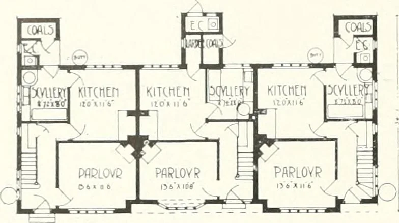 An illustration from The modern home; a book of British domestic architecture for moderate incomes; a companion volume to "The British home of to-day";, 1906, leaf 113