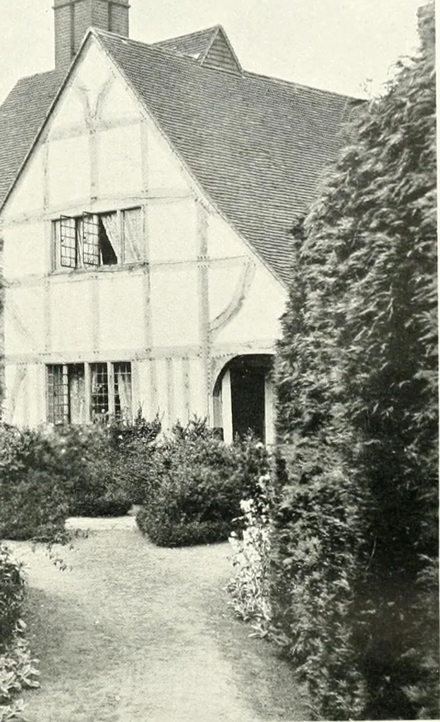 An illustration from The modern home; a book of British domestic architecture for moderate incomes; a companion volume to "The British home of to-day";, 1906, leaf 117
