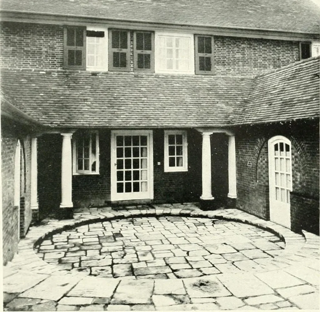 An illustration from The modern home; a book of British domestic architecture for moderate incomes; a companion volume to "The British home of to-day";, 1906, leaf 117