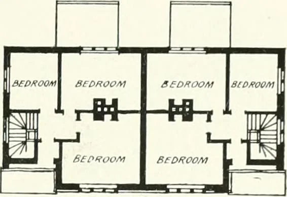 An illustration from The modern home; a book of British domestic architecture for moderate incomes; a companion volume to "The British home of to-day";, 1906, leaf 124