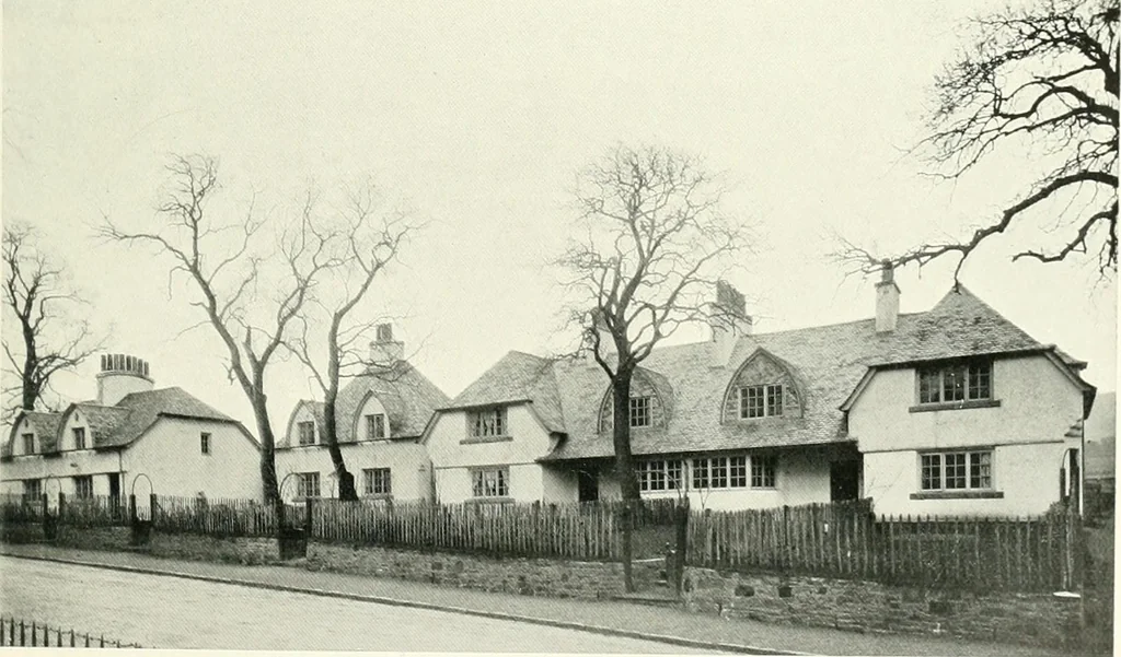An illustration from The modern home; a book of British domestic architecture for moderate incomes; a companion volume to "The British home of to-day";, 1906, leaf 126