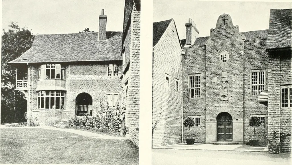 An illustration from The modern home; a book of British domestic architecture for moderate incomes; a companion volume to "The British home of to-day";, 1906, leaf 127