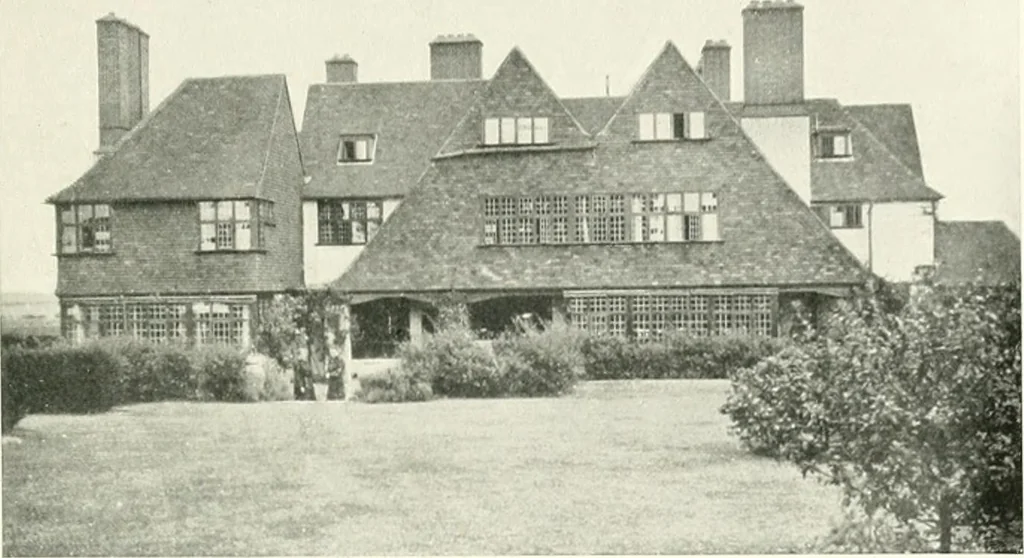 An illustration from The modern home; a book of British domestic architecture for moderate incomes; a companion volume to "The British home of to-day";, 1906, leaf 134
