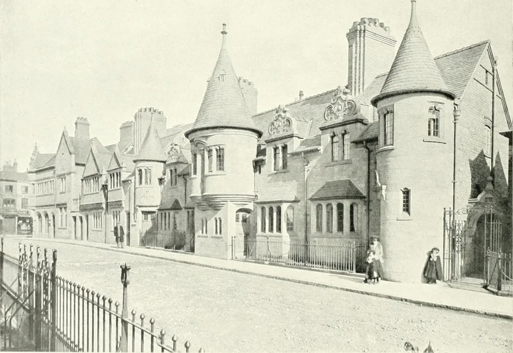 An illustration from The modern home; a book of British domestic architecture for moderate incomes; a companion volume to "The British home of to-day";, 1906, leaf 137