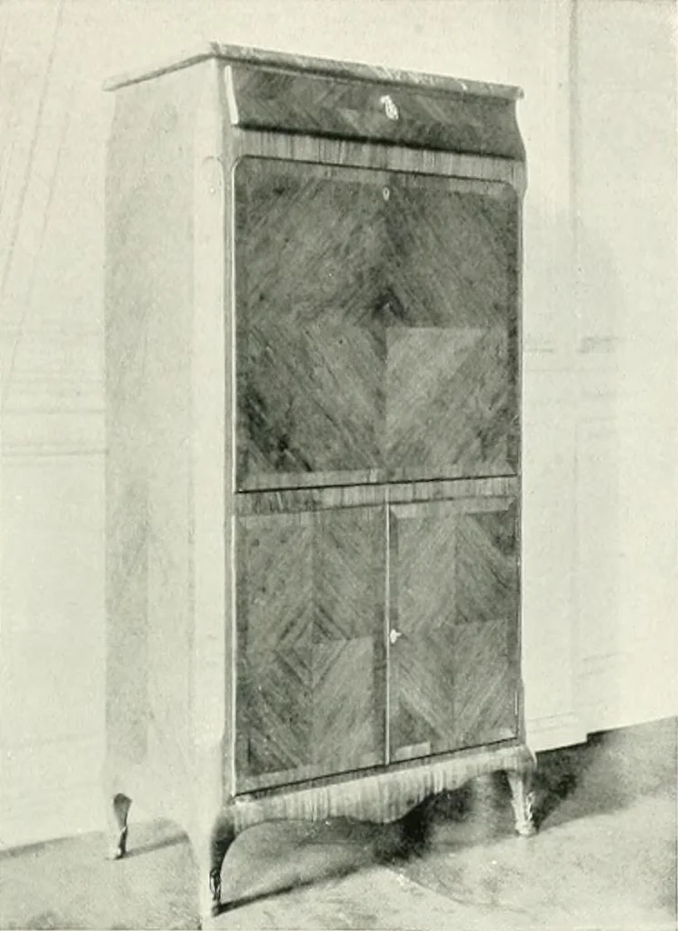 An illustration from The modern home; a book of British domestic architecture for moderate incomes; a companion volume to "The British home of to-day";, 1906, leaf 156