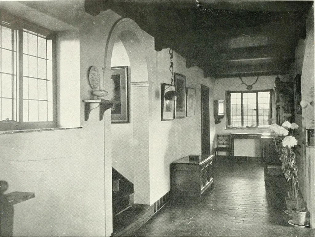 An illustration from The modern home; a book of British domestic architecture for moderate incomes; a companion volume to "The British home of to-day";, 1906, leaf 159