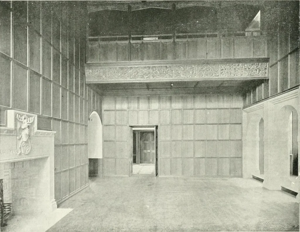 An illustration from The modern home; a book of British domestic architecture for moderate incomes; a companion volume to "The British home of to-day";, 1906, leaf 167