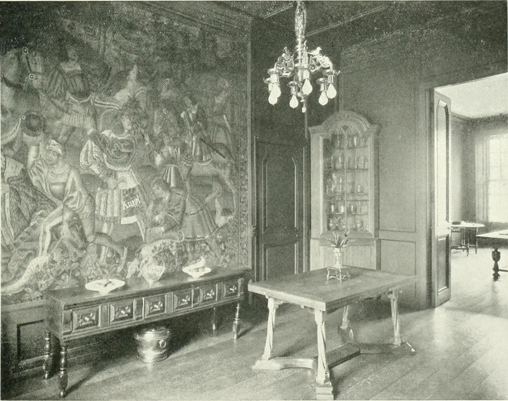 An illustration from The modern home; a book of British domestic architecture for moderate incomes; a companion volume to "The British home of to-day";, 1906, leaf 168