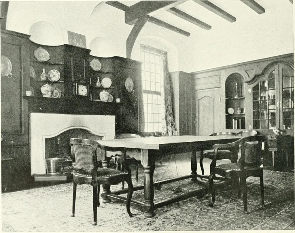 An illustration from The modern home; a book of British domestic architecture for moderate incomes; a companion volume to "The British home of to-day";, 1906, leaf 169