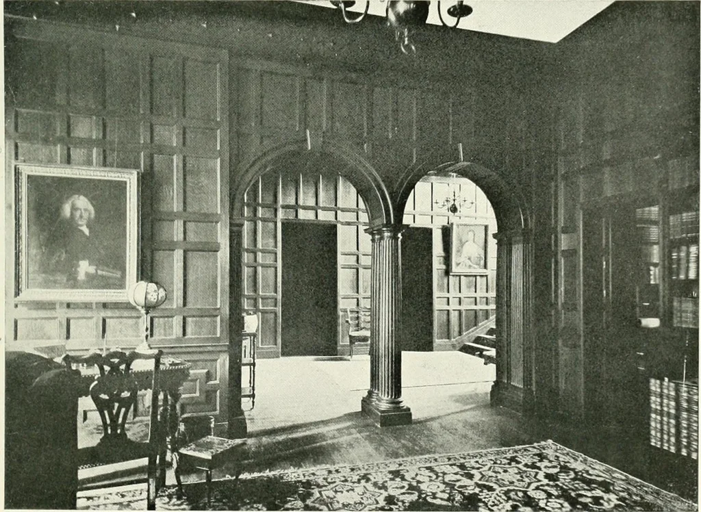 An illustration from The modern home; a book of British domestic architecture for moderate incomes; a companion volume to "The British home of to-day";, 1906, leaf 170