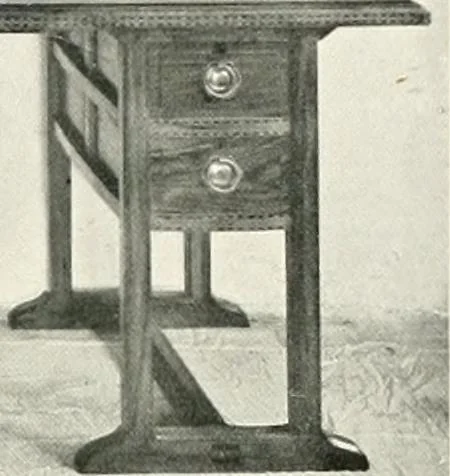 An illustration from The modern home; a book of British domestic architecture for moderate incomes; a companion volume to "The British home of to-day";, 1906, leaf 171