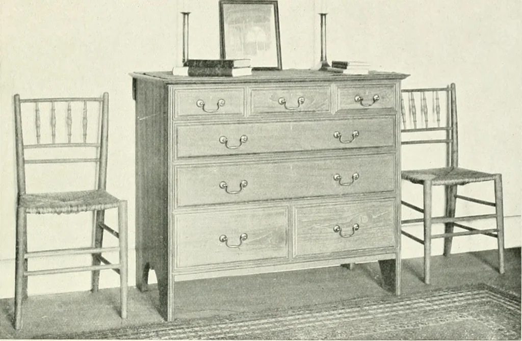 An illustration from The modern home; a book of British domestic architecture for moderate incomes; a companion volume to "The British home of to-day";, 1906, leaf 174