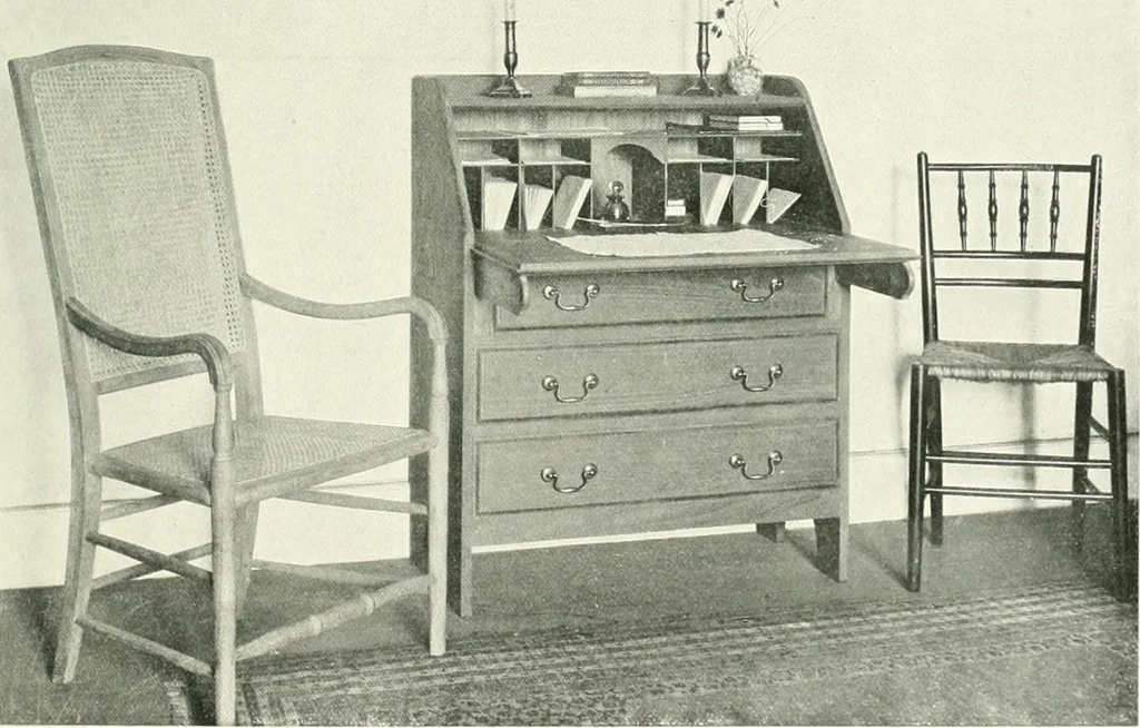 An illustration from The modern home; a book of British domestic architecture for moderate incomes; a companion volume to "The British home of to-day";, 1906, leaf 174
