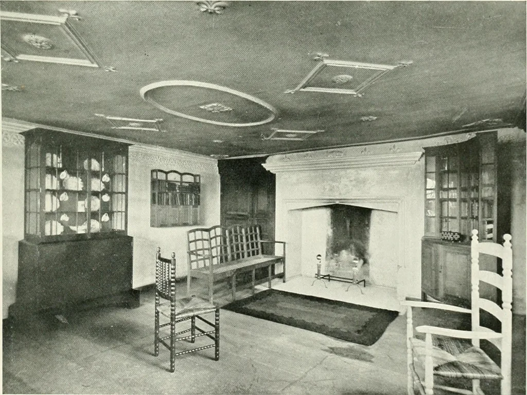 An illustration from The modern home; a book of British domestic architecture for moderate incomes; a companion volume to "The British home of to-day";, 1906, leaf 176