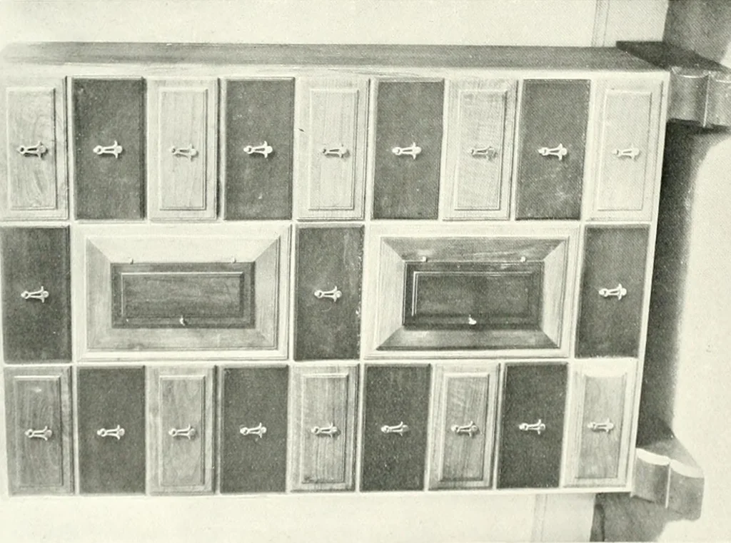 An illustration from The modern home; a book of British domestic architecture for moderate incomes; a companion volume to "The British home of to-day";, 1906, leaf 181