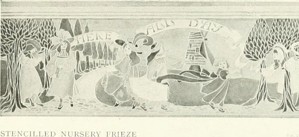 An illustration from The modern home; a book of British domestic architecture for moderate incomes; a companion volume to "The British home of to-day";, 1906, leaf 190
