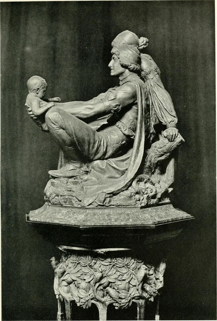 An illustration from The modern home; a book of British domestic architecture for moderate incomes; a companion volume to "The British home of to-day";, 1906, leaf 204