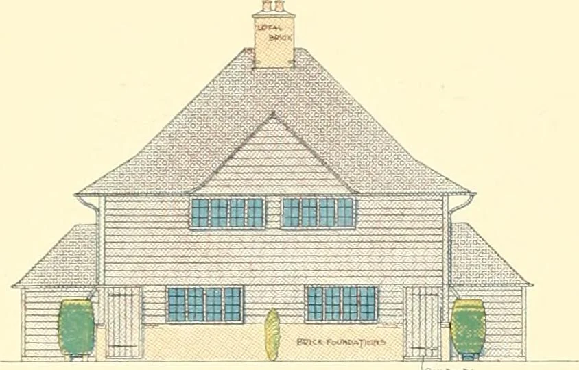 An illustration from The modern home; a book of British domestic architecture for moderate incomes; a companion volume to "The British home of to-day";, 1906, leaf 29
