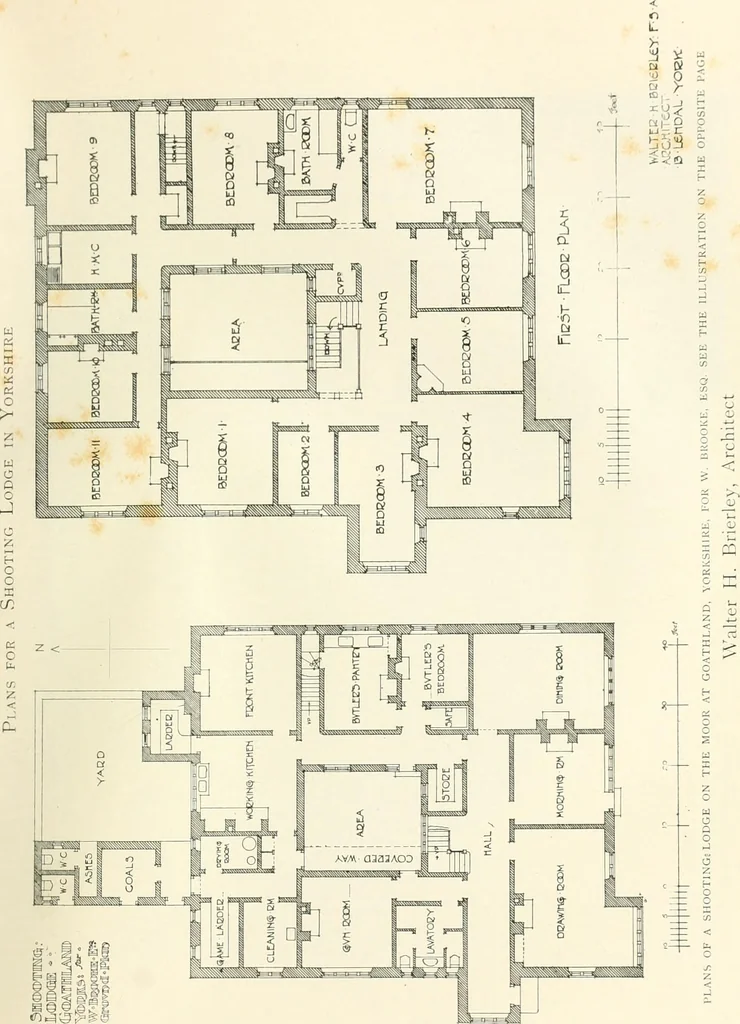 An illustration from The modern home; a book of British domestic architecture for moderate incomes; a companion volume to "The British home of to-day";, 1906, leaf 66