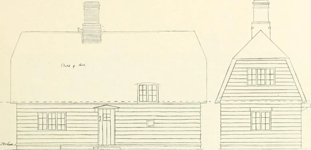 An illustration from The modern home; a book of British domestic architecture for moderate incomes; a companion volume to "The British home of to-day";, 1906, leaf 80