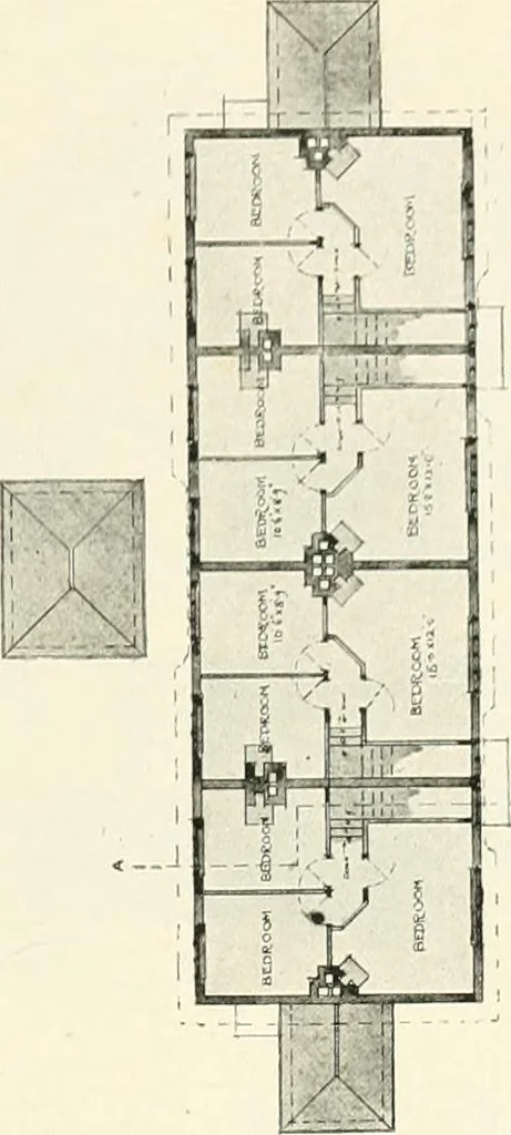 An illustration from The modern home; a book of British domestic architecture for moderate incomes; a companion volume to "The British home of to-day";, 1906, leaf 82
