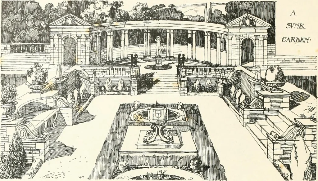 An illustration from The modern home; a book of British domestic architecture for moderate incomes; a companion volume to "The British home of to-day";, 1906, leaf 95