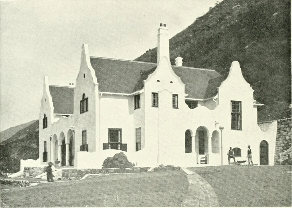 An illustration from The modern home : a book of British domestic architectvre for moderate incomes; a companion volvme to "The British home of to-day", 1906, leaf 131