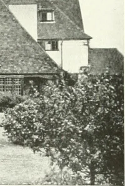 An illustration from The modern home : a book of British domestic architectvre for moderate incomes; a companion volvme to "The British home of to-day", 1906, leaf 136