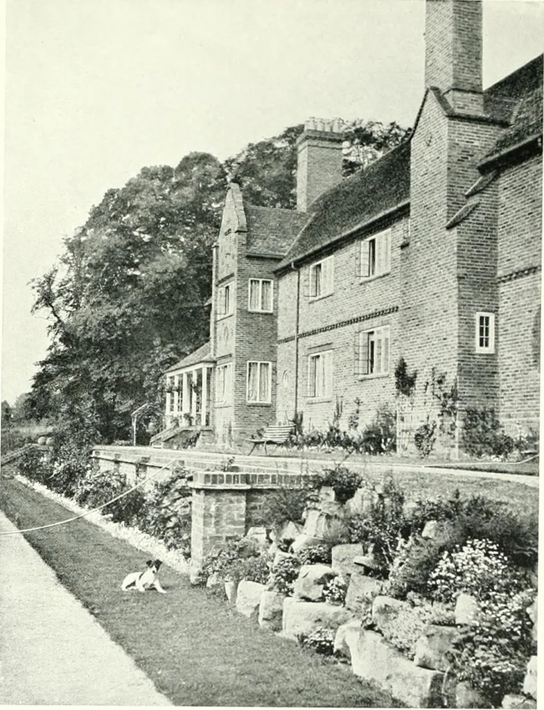 An illustration from The modern home : a book of British domestic architectvre for moderate incomes; a companion volvme to "The British home of to-day", 1906, leaf 138