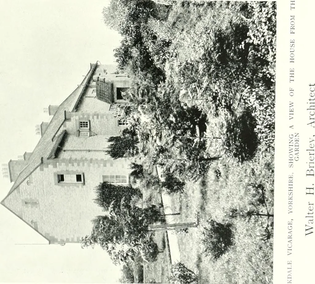 An illustration from The modern home : a book of British domestic architectvre for moderate incomes; a companion volvme to "The British home of to-day", 1906, leaf 138