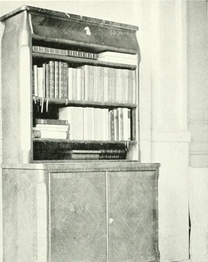 An illustration from The modern home : a book of British domestic architectvre for moderate incomes; a companion volvme to "The British home of to-day", 1906, leaf 158