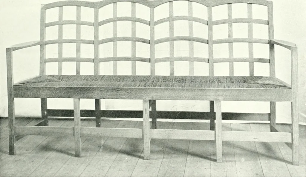 An illustration from The modern home : a book of British domestic architectvre for moderate incomes; a companion volvme to "The British home of to-day", 1906, leaf 162