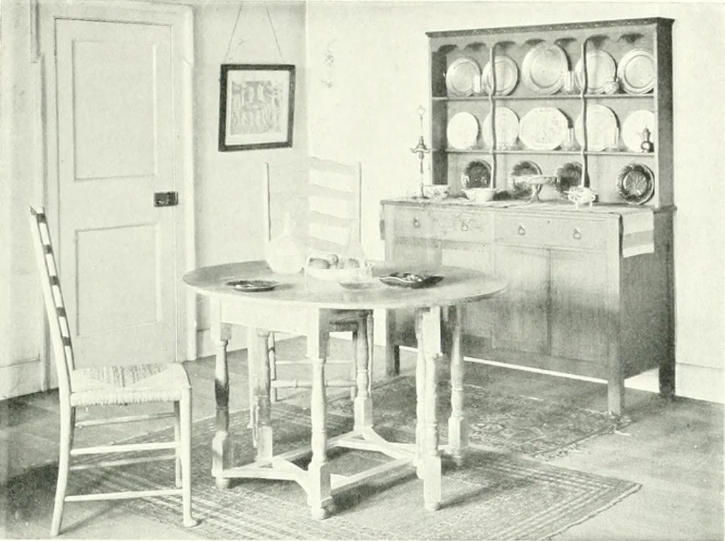 An illustration from The modern home : a book of British domestic architectvre for moderate incomes; a companion volvme to "The British home of to-day", 1906, leaf 170