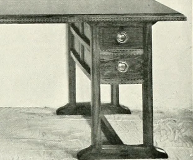 An illustration from The modern home : a book of British domestic architectvre for moderate incomes; a companion volvme to "The British home of to-day", 1906, leaf 173