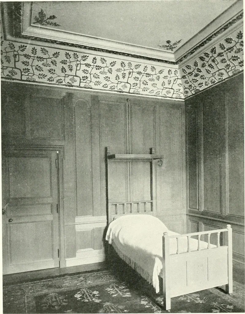 An illustration from The modern home : a book of British domestic architectvre for moderate incomes; a companion volvme to "The British home of to-day", 1906, leaf 173