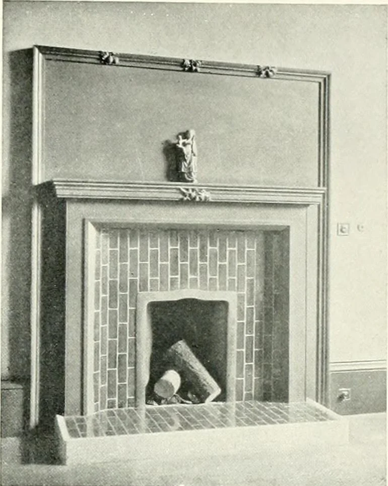 An illustration from The modern home : a book of British domestic architectvre for moderate incomes; a companion volvme to "The British home of to-day", 1906, leaf 177