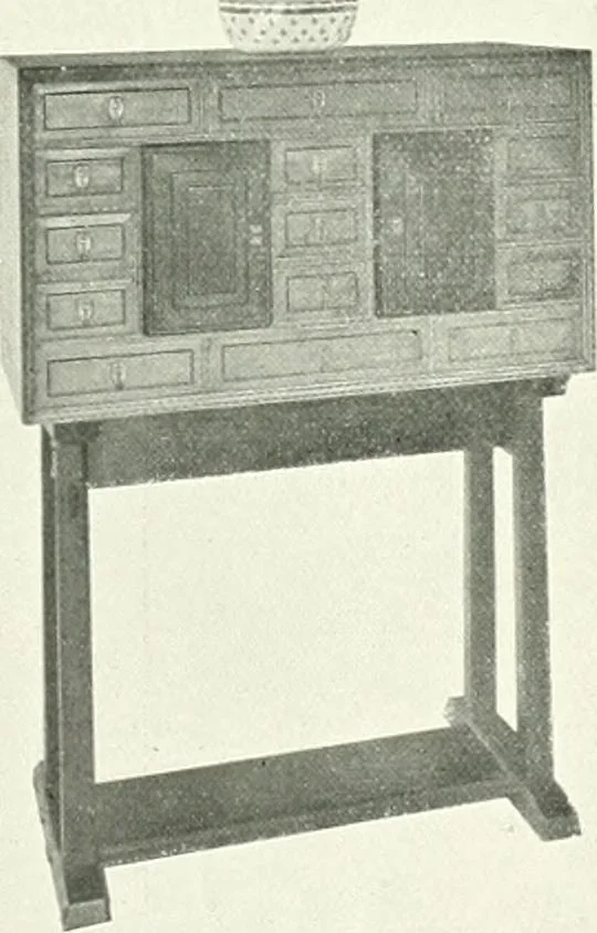 An illustration from The modern home : a book of British domestic architectvre for moderate incomes; a companion volvme to "The British home of to-day", 1906, leaf 193