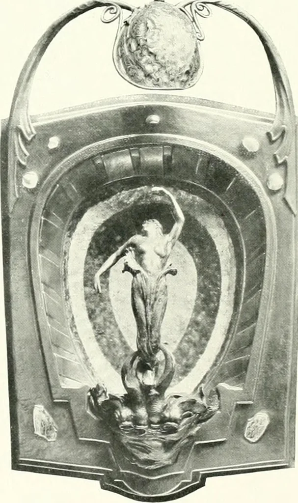 An illustration from The modern home : a book of British domestic architectvre for moderate incomes; a companion volvme to "The British home of to-day", 1906, leaf 207