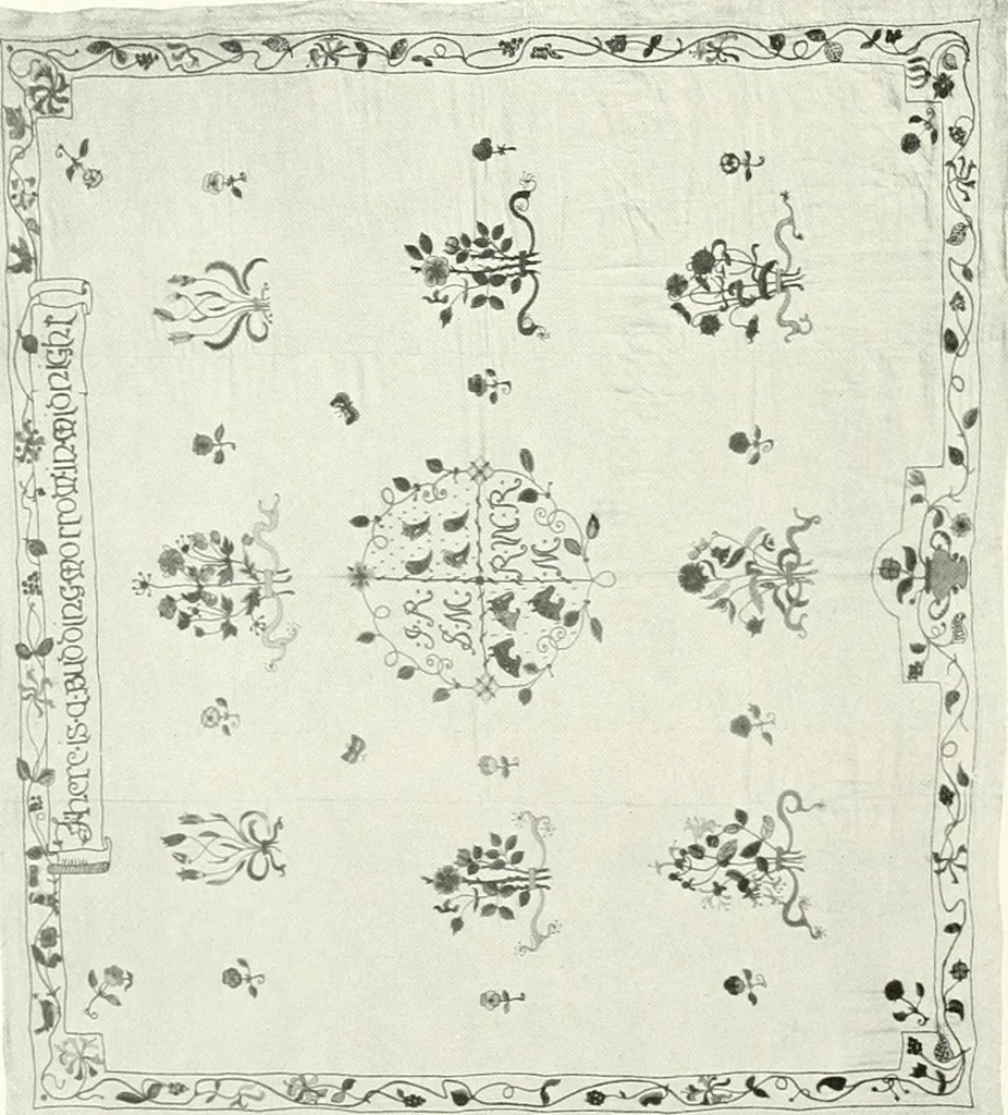 An illustration from The modern home : a book of British domestic architectvre for moderate incomes; a companion volvme to "The British home of to-day", 1906, leaf 211