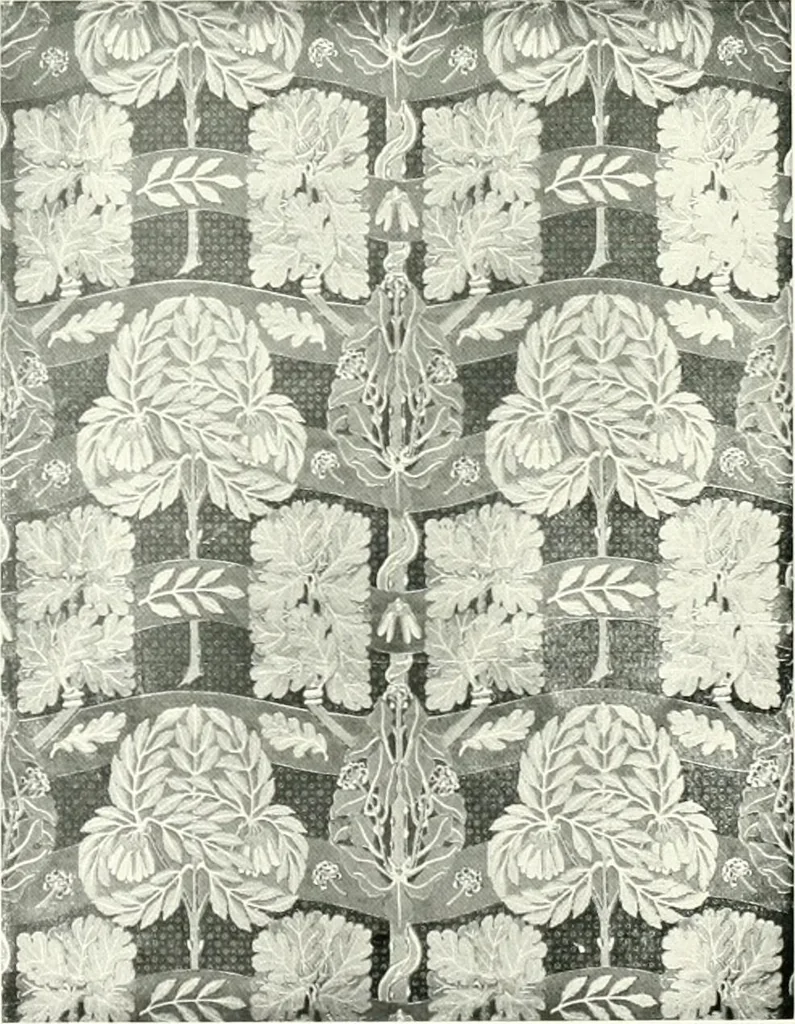 An illustration from The modern home : a book of British domestic architectvre for moderate incomes; a companion volvme to "The British home of to-day", 1906, leaf 213