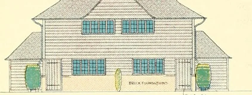An illustration from The modern home : a book of British domestic architectvre for moderate incomes; a companion volvme to "The British home of to-day", 1906, leaf 31