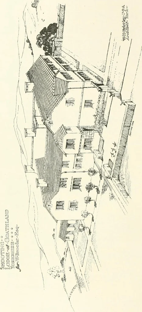 An illustration from The modern home : a book of British domestic architectvre for moderate incomes; a companion volvme to "The British home of to-day", 1906, leaf 65