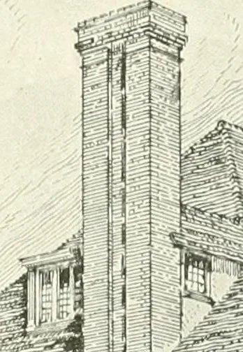 An illustration from The modern home : a book of British domestic architectvre for moderate incomes; a companion volvme to "The British home of to-day", 1906, leaf 83