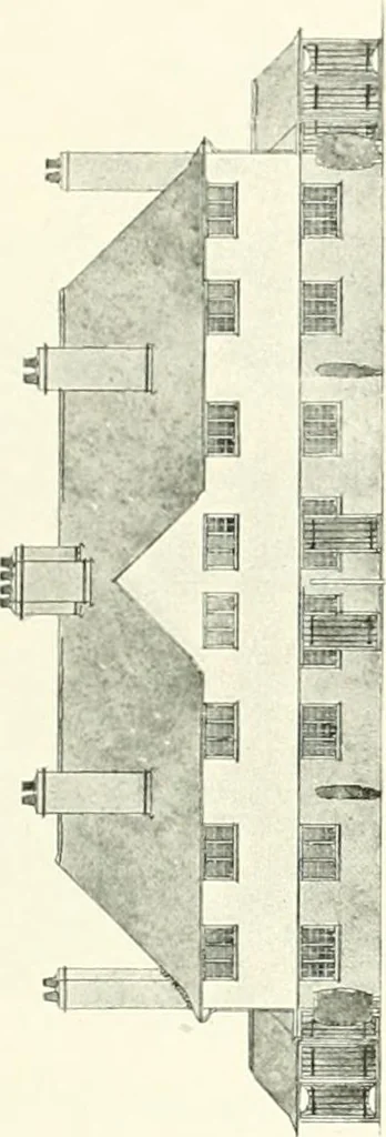 An illustration from The modern home : a book of British domestic architectvre for moderate incomes; a companion volvme to "The British home of to-day", 1906, leaf 84