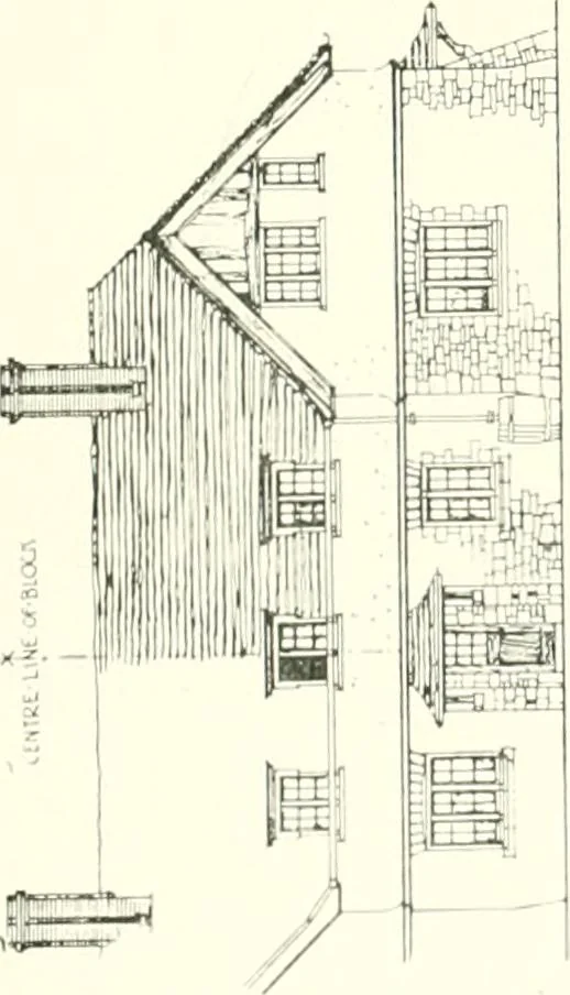 An illustration from The modern home : a book of British domestic architectvre for moderate incomes; a companion volvme to "The British home of to-day", 1906, leaf 90
