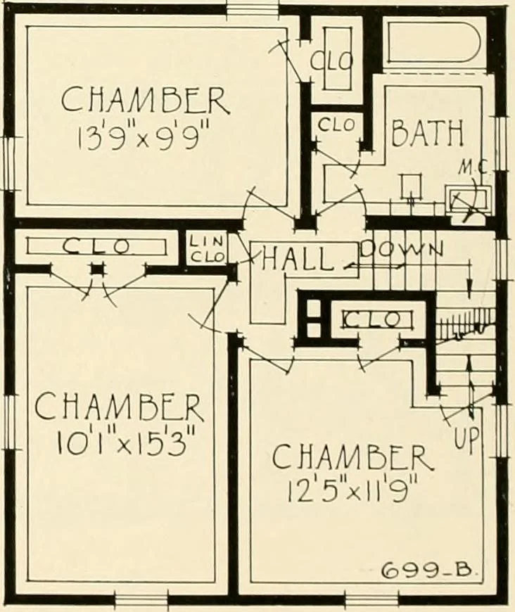 An illustration from Modern homes., 1920, leaf 11