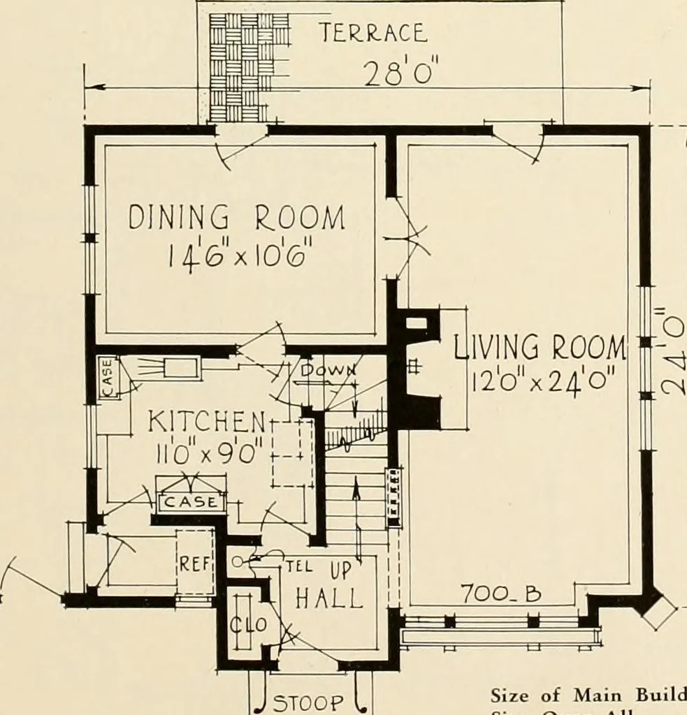 An illustration from Modern homes., 1920, leaf 12