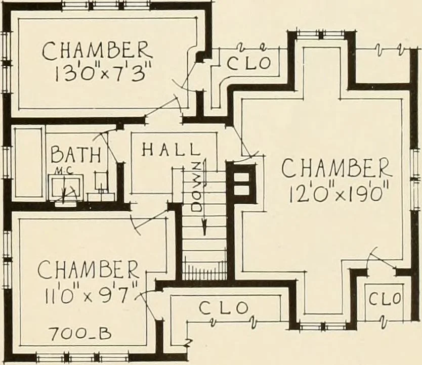 An illustration from Modern homes., 1920, leaf 12